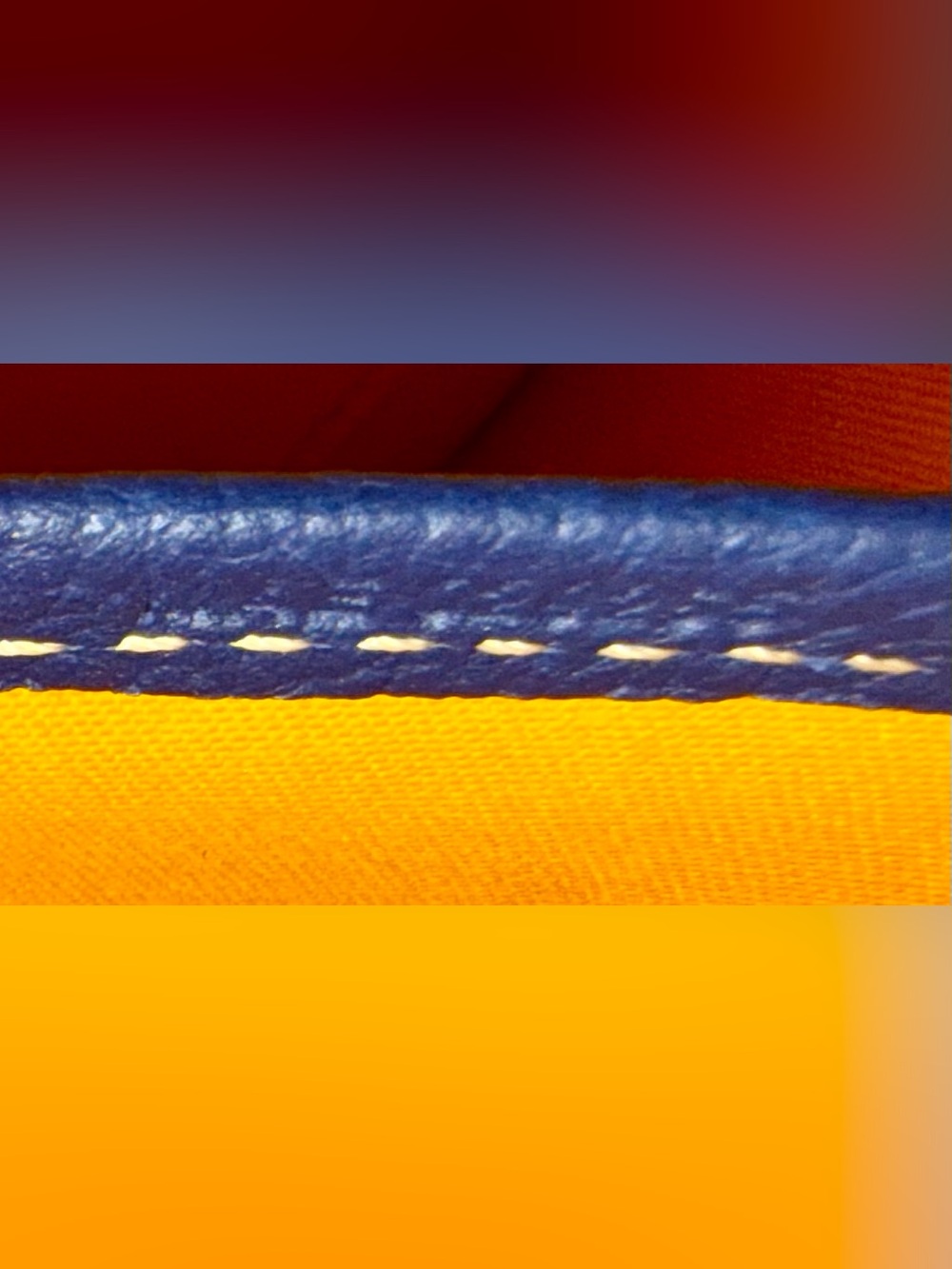 GOYARD BELVEDERE MM BAG IN BLUE - Picture 10 of 12